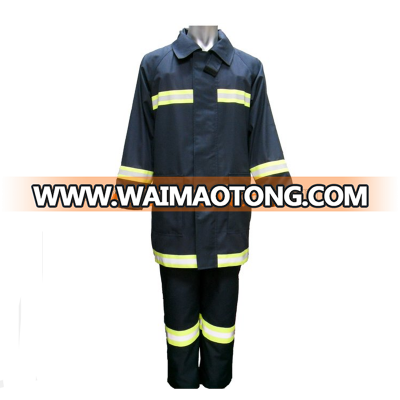 nomex fire fighting protective suit with reflective tapes