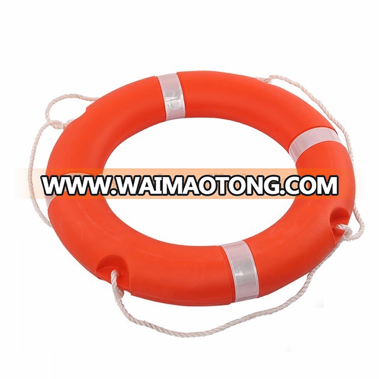 2.5kg water sports orange life buoy ring